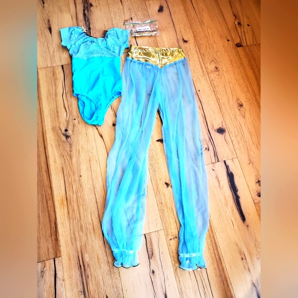 Nwt size 12/14 girls Princess Jasmine Dance Costume - Picture 1 of 4
